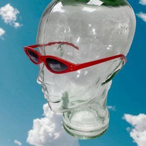 Juicy Red Super Slim Frame Sunglasses NWT